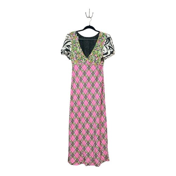 RIXO Winnie Dress Silk - Picture 3 of 4